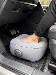 Silla plegable portátil inflable con bomba - Asiento inflable para camping y pesca, silla de salón para observación de estrellas al aire libre, inflado rápido resistente al desgaste, ligera adecuada para picnic, playa, emergencia en el coche, oficina y uso de ocio - Multicolor - Ver 5