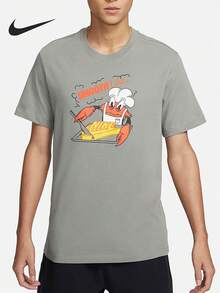 Nike Authentic 2024 Summer New Men's Printed Sports Short Sleeve T-Shirt FV3748-053 - FV3748-053 - View 1
