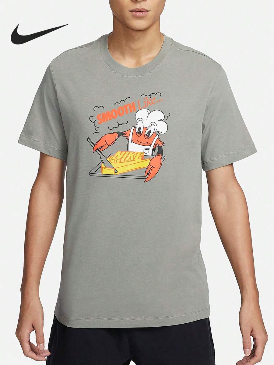 Nike Authentic 2024 Summer New Men's Printed Sports Short Sleeve T-Shirt FV3748-053 - FV3748-053 - View 1