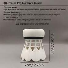 3D Printed Badminton Racket Pen Holder Decorative Sculpture, Exquisite Craftsmanship Desktop Decoration Storage - View 4