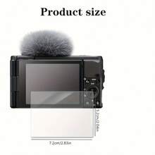2pcs High Definition Screen Protector For ZV-E10/ZV-1/ZV-1F/ZV-1M2/ZV-E10K Digital Camera, 9H High Hardness Anti-Scratch, Ultra Clear Display, Anti-Fingerprint Coating, Full Coverage, Suitable For Tech-Savvy Users - View 7