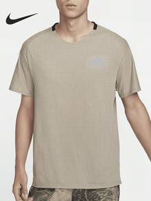 Nike Authentic 2024 Kaos Pria Baru Bernapas untuk Latihan, Potongan Longgar, Lengan Pendek DV9306-247 - DV9306-247 - View 1