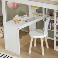 White 204 X 121 Cm Platform Bed Frame In Wood With Storage (Mattress Not Included) - 白色 - 查看 5