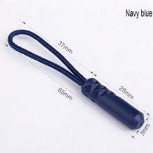 1/3/5pcs Zippers Pull Puller End Fit Rope Tag Replacement Clip Broken Buckle Fixer Suitcase Tent Backpack Zipper Cord - E-Mixed Color - View 24