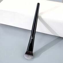 2/1pc 47 Foundation Brush, 78 Foundation, Shadow Brush Liquid Cream Blending Blush Angled Professional Makeup Tool Set - Multicolor - View 9