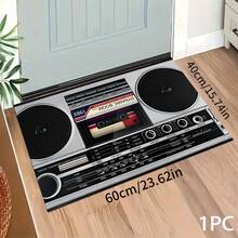 1pc Pattern Printed Long Runner Rug, Home Floor Mat, Doorway Entrance Mat, Indoor Entryway Mat, Bedroom Bedside Mat, Kitchen Mat, Kitchen Runner Rug, Suitable For Living Room, Laundry Room, Bathroom - Multicolor - View 13