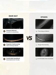 4 Styles Women's & Men's Unique Fashion Leopard Print Cowhide Brim Vintage Windproof Rope Wide Brim Hat, American Western Cowboy Hat Style, Men's Hat, Women's Cowboy Hat, Beach Essential, Women's Headwear Hat Camouflage Army, Women's Beach Hat V, Suitable For Daily Wear, Parties, Western Theme Events, Gatherings, Role Play, Graduation Ceremonies, Masquerade Balls, Festivals, Birthday Celebrations, Concerts And More - Multiple Styles - View 5