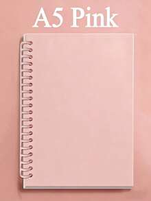 120 Pages Spiral Notebook, Blue Minimalist Cover, Portable Journal For Accounting Notes Planning, School Work Teacher Graduation Gift - One Size Fits All - View 11