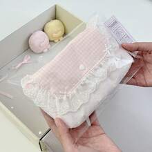 1pc Pink Multi-Function Storage Bag, Card Holder, Passport Holder And Coin Purse, Multi-Compartment Design, Compact Card, Pen, Note And Coin Organizer, Suitable For School, Travel And Daily Use, Multiple Styles Available - Foldable Storage Bag - View 13