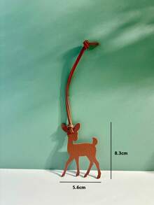 1pc Solid Color PU Fashion Minimalist Versatile Cute Pet Funny Animal Cartoon Fawn Deer Car Hanging Ornament Keychain Backpack Shoulder Bag Crossbody Bag Handbag Tote Bag Other Storage Bag Pendant Luggage Charm Waist Pendant Suitable For Couples Students School Men Women Work Commute Daily Dating Holiday Outing Travel Business Trip Suitable For Boys Holiday Gift For Girlfriend Mom Best Friend Small Gift Birthday Gift - Burgundy - View 7