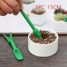 3pcs Multi-Function Gardening Tools, Plant Soil Loosening Shovel, Suitable For Planting Vegetables, Flowers, Potted Plants, Balcony Plant Care, Suitable For Yard And Garden Weeding, Christmas Outdoor Garden Decoration, Essential For Gardening Enthusiasts, - Multicolor - View 10