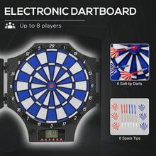 Electronic Dartboard Set, With 31 Games, For Eight Players - T0001-01-6208 - View 9