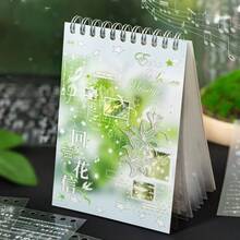 1pc Decorative Sticker Book 30 Sheets PET Material Ins Style Scrapbook Decoration Material Suitable For Decorating Luggage, Notebook, Computer, Phone, Guitar - Soft Light Album - View 13
