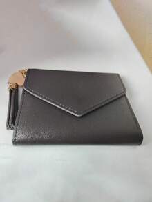 Multifunctional Multi-Slot Short Wallet For Women, Mini Portable Handbag, Student Daily Coin & Card Holder 2-In-1 - Multicolor - View 10