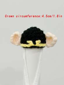 Hamster Decorative Knitted Knitted Hat Photo Prop Animal & Plant Shaped Cute Accessory Parrot Hat Snake & Lizard Accessory - Multicolor - View 28