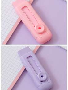 4pcs/2pcs/1pc Retractable Eraser, Ultra Clean No Residue Non-Crumbling Corrective Eraser, Student Stationery, Back To School Essential, Reward Gift, Back To School (Random Style) - A - View 22