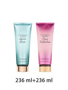 Victoria's Secret [حزمة] لوشن الجسم أكوا كيس 236 مل + لوشن الجسم بيور سيدكشن 236 مل - أكوا كيس + بيور سيدكشن - مشاهدة 2