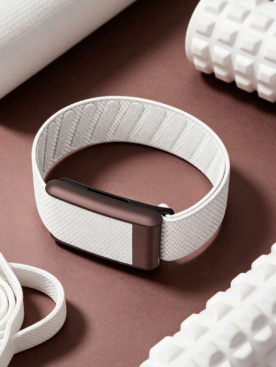 5.0/MG SuperKnit Band – Aksesori Rajut Berkinerja Tinggi Ikonik untuk Perangkat Wearable Kesehatan, Kebugaran, dan Kesejahteraan – Tidak Kompatibel dengan Generasi 4 - Putih - View 1