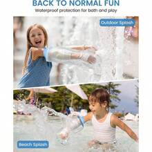 Kids Waterproof Arm Cast Covers Shower Bath, Reusable Arm Cast Protector To Keep Cast Dry, Comfortable Durable Daily Use, After Surgery, Broken Arm, Wound Or Bandage (Arm- - Light Blue - View 5
