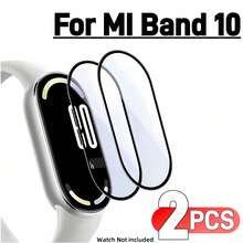 2 buah Pelindung Layar Smart Band 10, Film Lembut Bahan PMMA, Cakupan Layar Penuh, Sentuhan Sensitif, Pas Presisi, Pemasangan Mudah - 2 buah, bahan PMMA - View 2