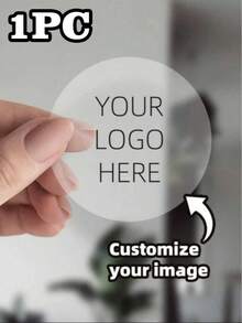1-480 Buah Stiker Logo Kustom Tahan Air Bulat, Label Personalisasi, Stiker Ucapan Terima Kasih Transparan Holografik Vinyl untuk Bisnis, Perlengkapan Usaha Kecil - MultiWarna - View 51