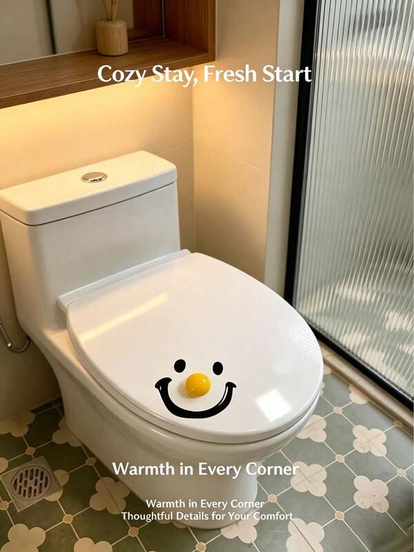 2/1pc Silicone Toilet Seat Lift Handle, Self-Adhesive Toilet Lid Pull Handle, Touchless Sanitary Toilet Seat Lifter, Multi-Function Pull Handle Suitable For Toilet Lid, Cabinet And Drawer, Please Let It Rest For 6 Hours After Installation For Best Adhesion, Random Style
