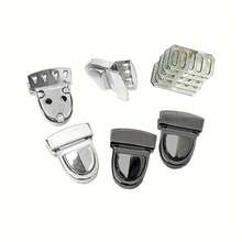 5/10Pcs Handmade Knitted Bag Metal Snap Lock, Press Clasp DIY Yarn Bag Crochet Bag Rattan Bag Flap Lock Hardware Accessories - Multicolor - View 12