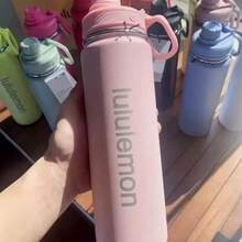 710ml Outdoor Travel Water Cup, Sports Water Bottle, Stainless Steel Titanium Vacuum Portable Leak-Proof, Birthday Gift - Multicolor - View 5