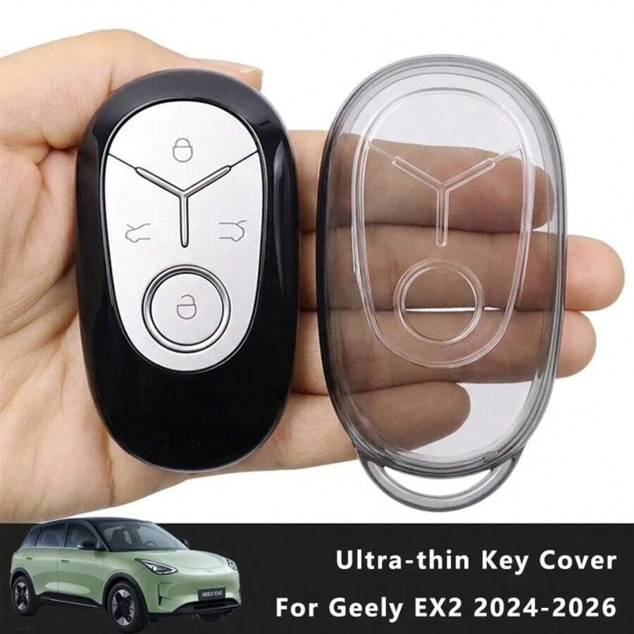 Soft TPU Car Key Fob Cover Case For Geely EX2 GEOME Xingyuan Proton E.MAS 5 2025 2026 4-Button Smart Remote Key Protector - Key Shell - View 1