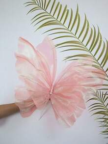 1/3/5 Sets Élégants Papillons Artificiels 3D Géants Accessoires de Photographie Décoration de Mariage Convient pour Mariage, Espace Extérieur, Chambre, Ambiance de Fête, Décoration Intérieure, Décoration Extérieure - Multicolore - Voir 6