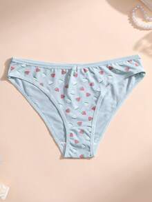 5 PCS Women Sexy Triangle Panties V Waist Seamless Briefs Ribbed Cotton Printing Soft Comfortable Breathable Underwear For Yoga Sports And Daily Wear - Multicolor - View 7