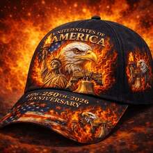250th Anniversary Of The United States Hat, Suitable For Holiday Celebrations And Everyday Wear, An Ideal Gift - Mixed Colors - View 3