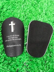 1 Pair Mini Thickened Adult New Style Football Shin Guards, Lightweight And Comfortable Football Equipment - Suitable For Football Training And Matches, 10*6cm Breathable Shin Pads, Lightweight Design Reduces Movement Restriction - Multicolor - View 6