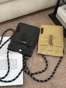 Workwear Small Square Bag 2025 New Korean Version Of The Student Mobile Phone Japanese Ins Fresh Cross-Body Bag - Multicolor - View 1