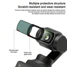 1片磁吸式CPL濾鏡/UV濾鏡/黑柔濾鏡，適用於 Osmo Pocket 3/4鏡頭，磁吸安裝系統，高透明減光鏡頭保護濾鏡 - 查看 4