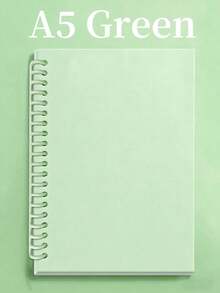 120 Pages Spiral Notebook, Blue Minimalist Cover, Portable Journal For Accounting Notes Planning, School Work Teacher Graduation Gift - One Size Fits All - View 10