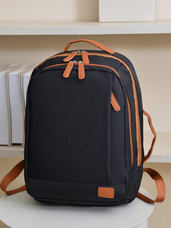 Ransel Bisnis Multifungsi Kapasitas Besar Tahan Air Terbaru, Ringan, Minimalis, Dapat Diperluas, Praktis untuk Perjalanan Sehari-hari dan Komuter.