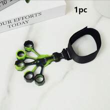Ejercitador de Extensión de Dedos con Múltiples Resistencias, Equipo Portátil de Entrenamiento de Fuerza de la Palma - Multicolor - Ver 11