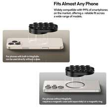 MagSafe Magnetic Suction Cup 2-In-1 Phone Stand, 360° Rotating Foldable Portable Desktop & Car Universal Slouchy Hands-Free Support Bracket, Washable Reusable Non-Slip Phone Holder - one-size - View 2