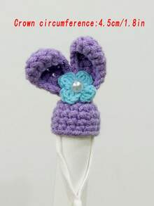Hamster Decorative Knitted Knitted Hat Photo Prop Animal & Plant Shaped Cute Accessory Parrot Hat Snake & Lizard Accessory - Multicolor - View 23
