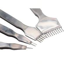 菱目打ち 高速度鋼 4本セット レザークラフト 工具 a294 (4. 0mm) - 5.0 mm - チェックする 4