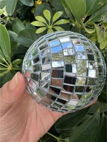 11pcs Mirror Disco Ball Set, Silver Disco Ball, Decorative Disco Ball, Birthday Party, Graduation Party, Bachelor Party, Decorative Ball, Bar Decor - 1 SET - View 9
