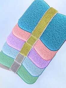 2 pezzi/1 pezzo Sapone per sacchetto di sapone - Spugna da bagno - Pallina da bagno - Spugna per strofinare - Spugna per strofinare super morbida/Raffreddamento ricco, Adatto per accessori da bagno e doccia domestici/Strumenti di pulizia/Scatola per sapone/Strumenti di pulizia del sapone/Spazzola da bagno con rete schiumosa Spazzola per la pulizia della schiena, Natale - Multicolore - Visualizzare 5