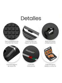 Double Electric Waffle Maker, Easy To Clean, Non-Stick, 2 Squares - View 2