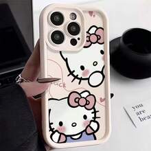 SANRIO 適用於 iPhone 17/16/15 Pro Max 的支架保護殼，奢華透明電鍍氣囊防震保護套，相容 iPhone 17/16/11/15/12/13/14 Pro Max/14/15 Plus/17promax/16promax/15promax/14promax/13promax/12promax/11promax - 彩色 - 查看 2