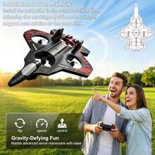 Kids Remote Control Airplanes & Jets - Red - View 6