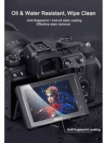 3片裝 Z30/Z50/Z50II/Z5/Z6/Z6II/Z6III 螢幕保護貼，9H 高硬度，防刮耐磨，超清晰顯示，防指紋塗層，全螢幕覆蓋，無氣泡，強化玻璃材質，保護相機免受刮傷與磨損 - 查看 7