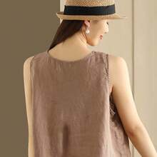 Women T-Shirts - Mocha Brown - View 3