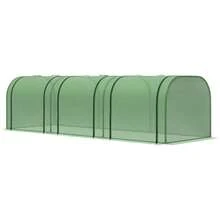 295 X 100 Cm Low Tunnel Greenhouse - Clear - T0001-01-06054 - View 12