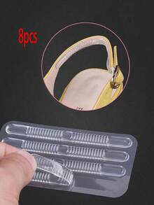 40/Pack Transparent Silicone Anti-Slip Strips, Used For Heel Grips And Insoles, Prevent Blisters, Suitable For Women's High Heels And Women's Shoes, Accessory Gift Idea - / - View 10